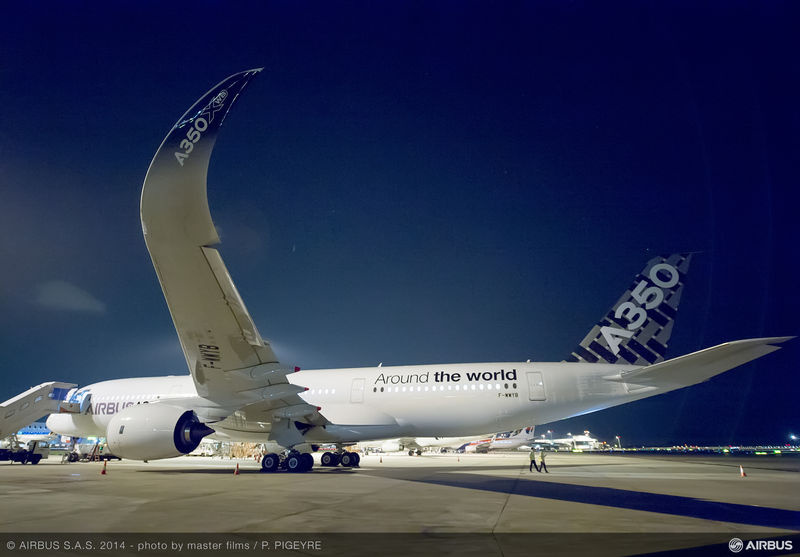 A350 XWB ON THE GROUND - ROUTE PROVING - TRIP 2 - SINGAPORE